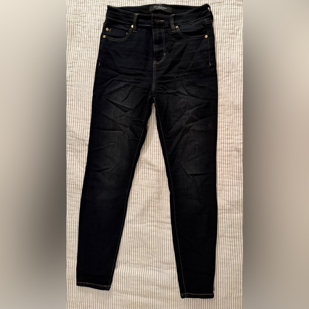 Liverpool Women's Dark Blue Skinny Jeans